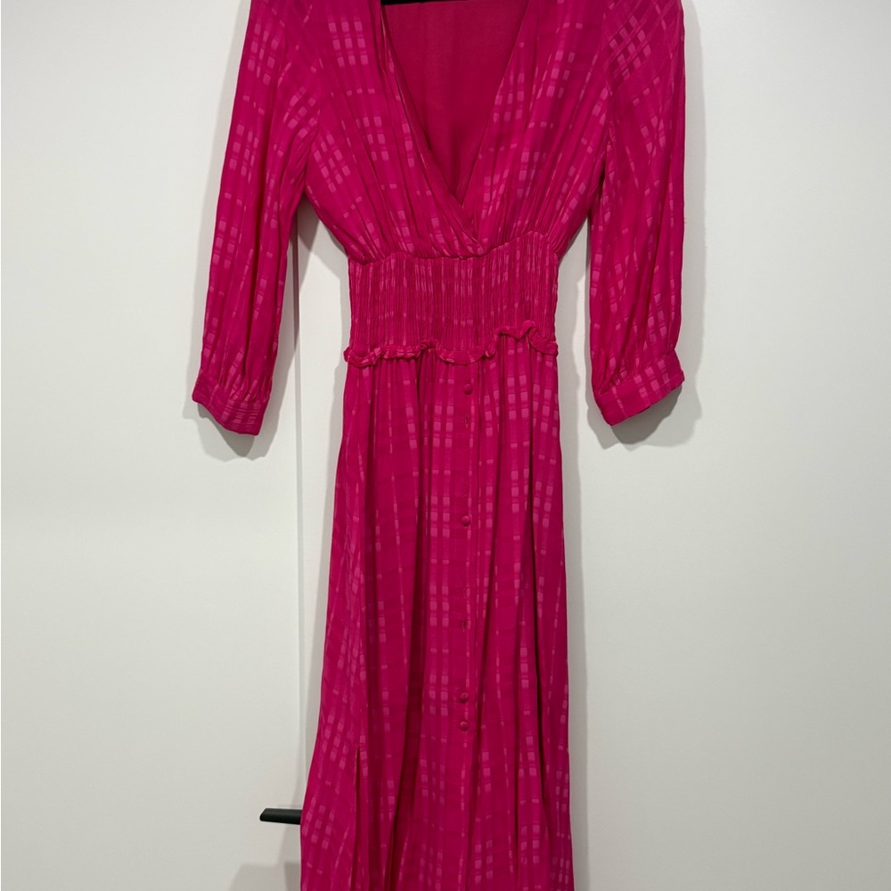 Elegant Pink Women's Dress